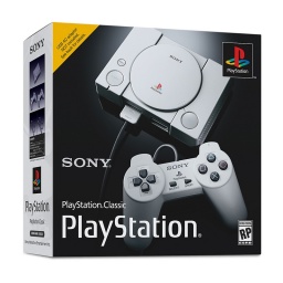 Consola Playstation Classic + 2 Controles + 20 Juegos