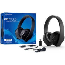 Auriculares para Playstation 4 PS Gold Wireless Stereo Headset
