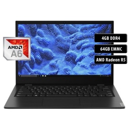 Notebook Lenovo 14W, AMD A6-9220C, 4GB, 64GB, 14" FHD, Win 10 Pro