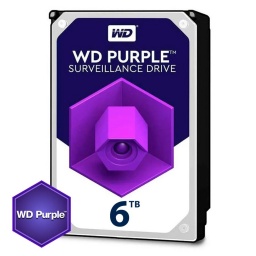Disco Duro 3.5" WD Purple 6 TB Sata 3 IntelliPower