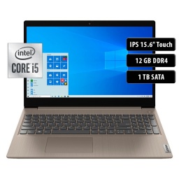 Notebook Lenovo IdeaPad 3 15IIL05, Core i5-1035G1, 12GB, 1TB, 15.6" Táctil, Win 10