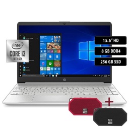 Notebook HP 15-DY1031WM, Core I3-1005G1, 8GB, 256SSD, 15.6", Win 10