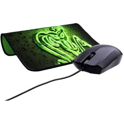 Combo Gamer Razer Mouse Abyssus Lite + Mouse Pad Goliathus