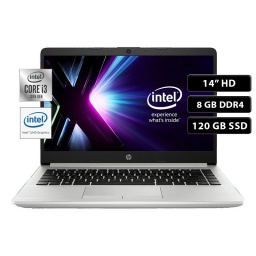 Notebook HP 348 G7, Core i3-10110U, 8GB, 120SSD, 14" HD, Win 10