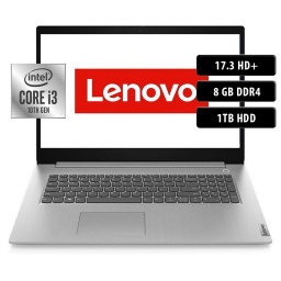 Notebook Lenovo Ideapad 3 17IML05, Core i3-10110U, 8GB, 1TB, 17.3" HD, Win 10