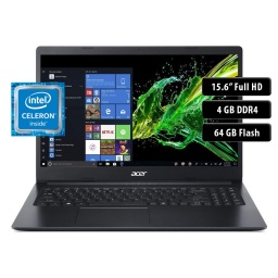 Notebook Acer A115-31-C2Y3, DC N4020, 4GB, 64GB, 15.6" FHD, Win 10
