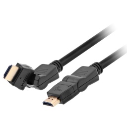 Cable HDMI 3,0 Mts XTECH XTC-610 Macho/Macho Pivotante