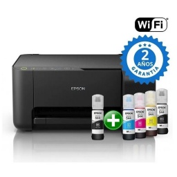 Impresora Epson Multifunción L3250 de Sistema Continuo - Wifi + Tinta Negra Extra