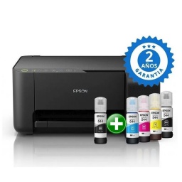 Impresora Epson Multifunción L3210 de Sistema Continuo + Tinta Negra Extra