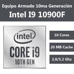 INTEL Core I9 10900F 10ma Gen + Mother H510M (Configura tu PC)