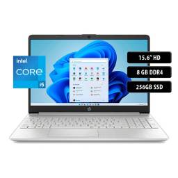 Notebook HP 15-DY2054LA, Core i5-1135G7, 8GB, 256SSD, 15.6" HD, Win 10
