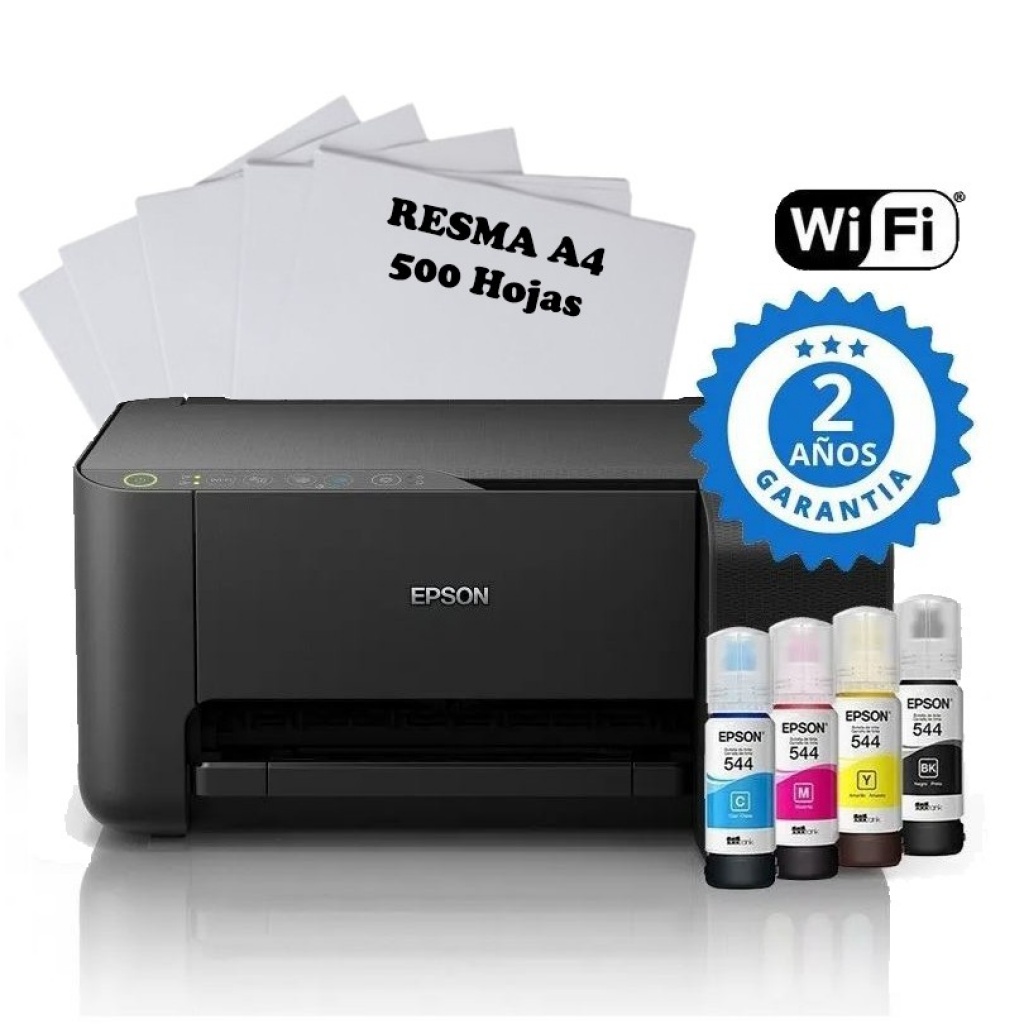 Impresora Epson Multifuncion L3150 de Sistema Continuo - Wifi + Resma  IMPRESORAS Y OTROS CHORRO DE T